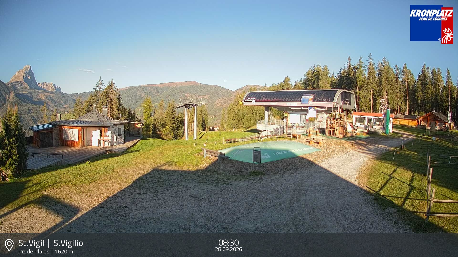Archiv Foto Webcam Piz de Plaies, Kronplatz