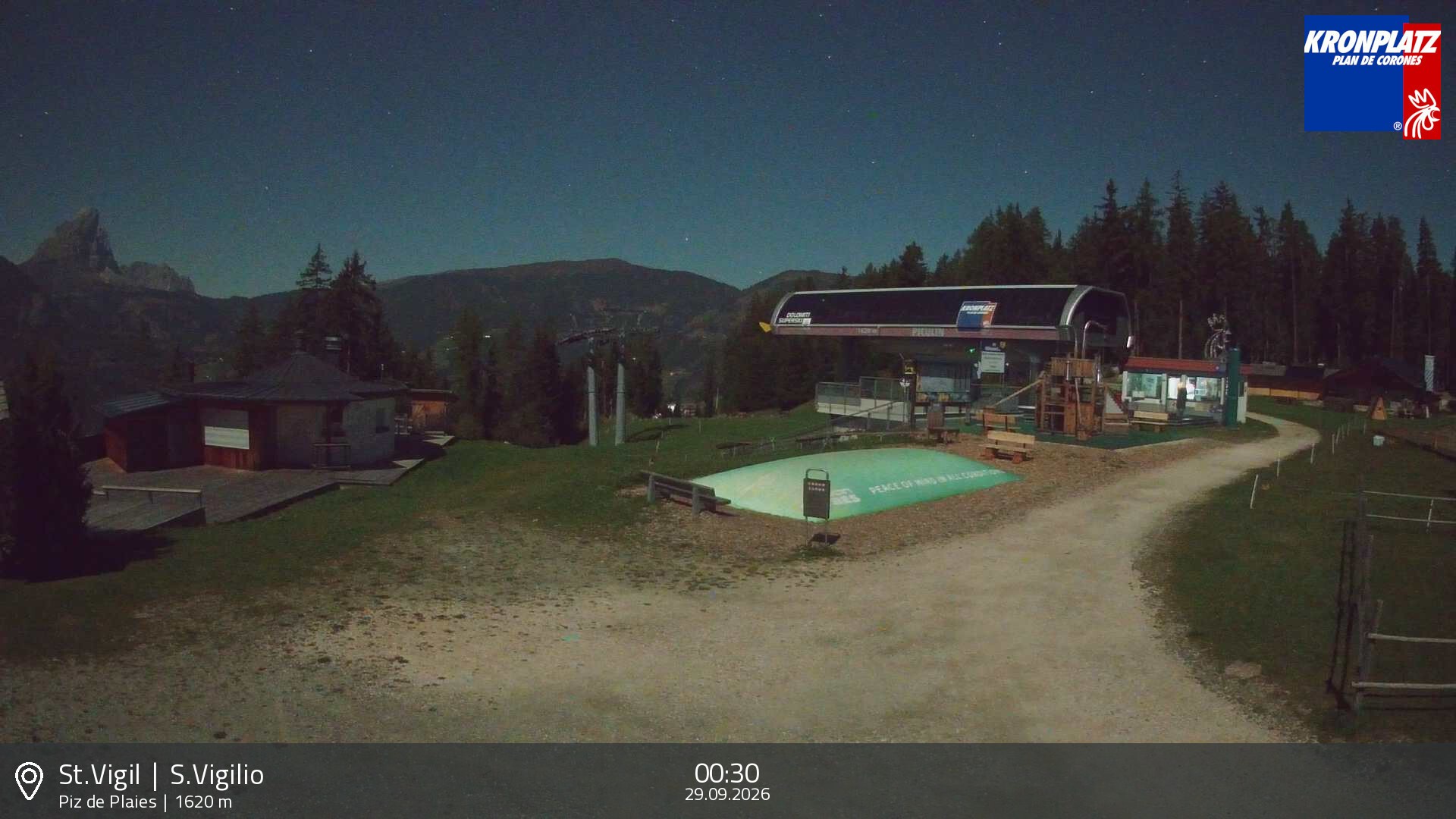 Archiv Foto Webcam Piz de Plaies, Kronplatz