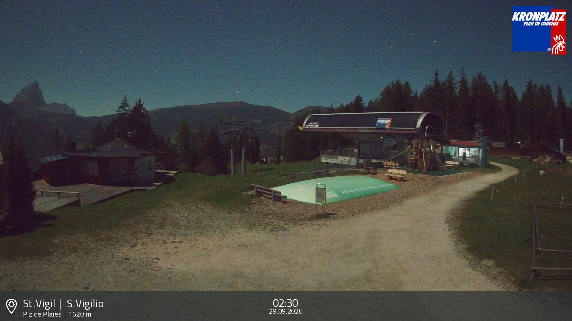 Archiv Foto Webcam Piz de Plaies, Kronplatz