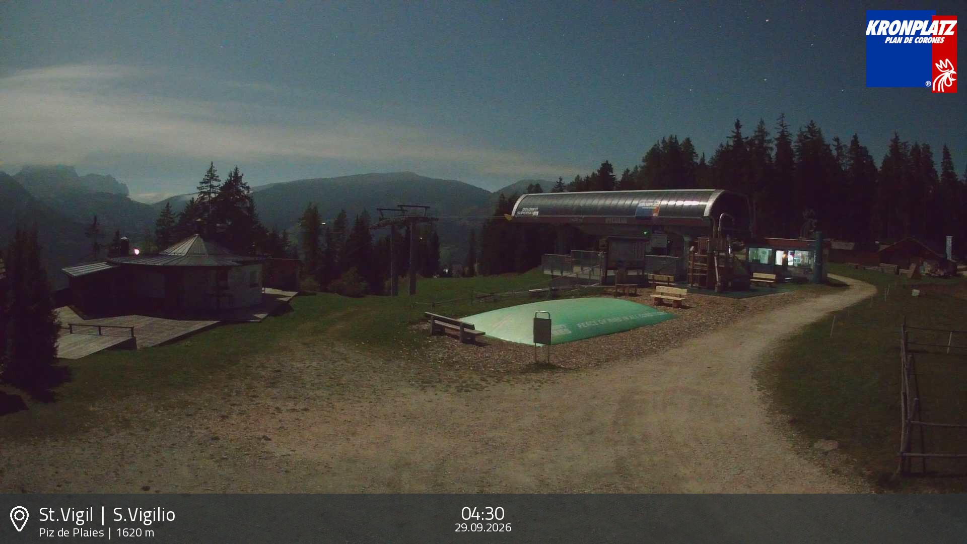 Archiv Foto Webcam Piz de Plaies, Kronplatz