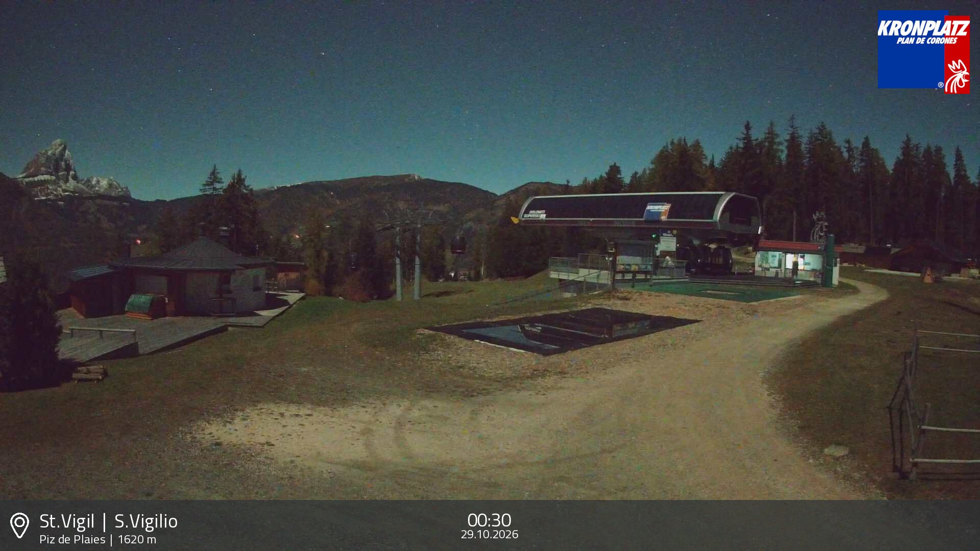 Archiv Foto Webcam Piz de Plaies, Kronplatz