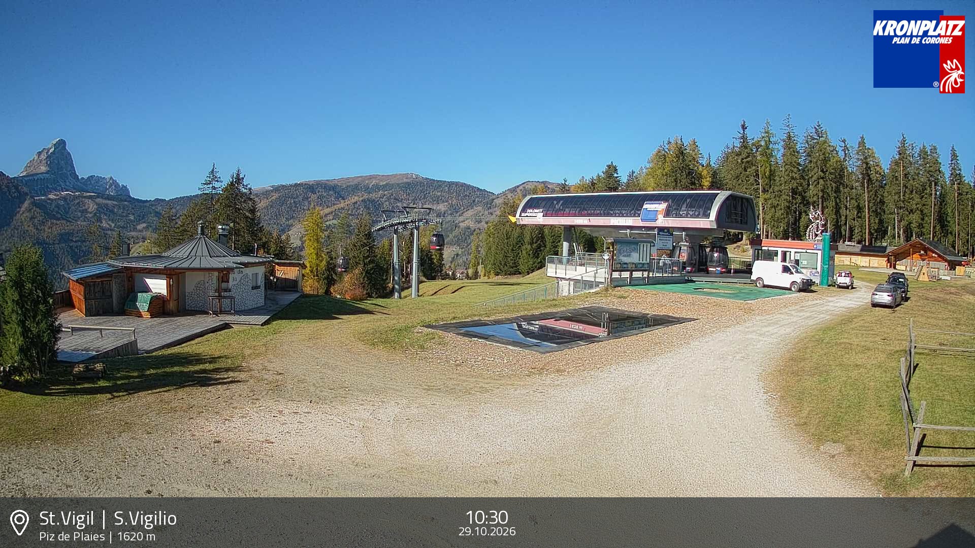 Archiv Foto Webcam Piz de Plaies, Kronplatz