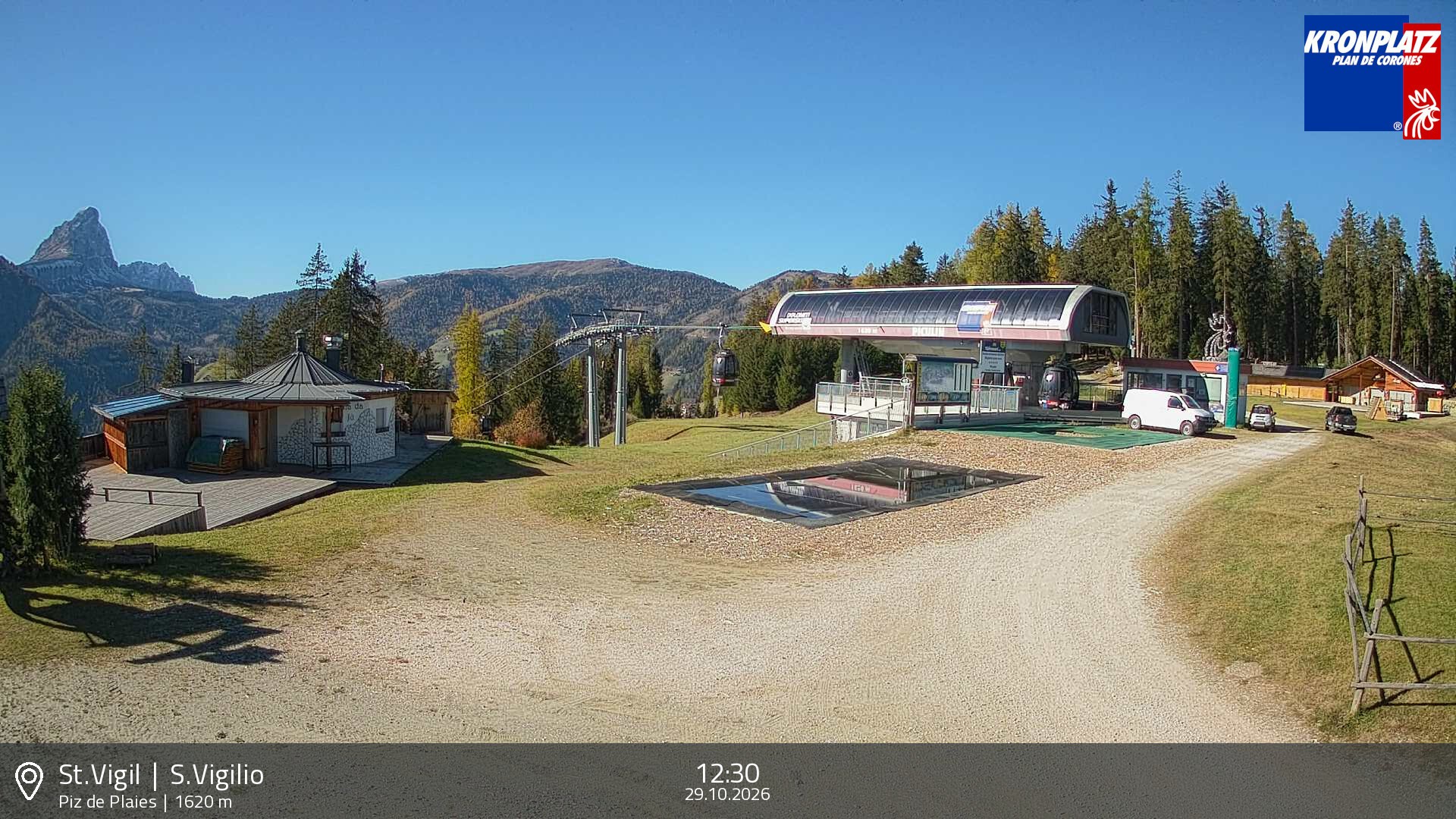 Archiv Foto Webcam Piz de Plaies, Kronplatz