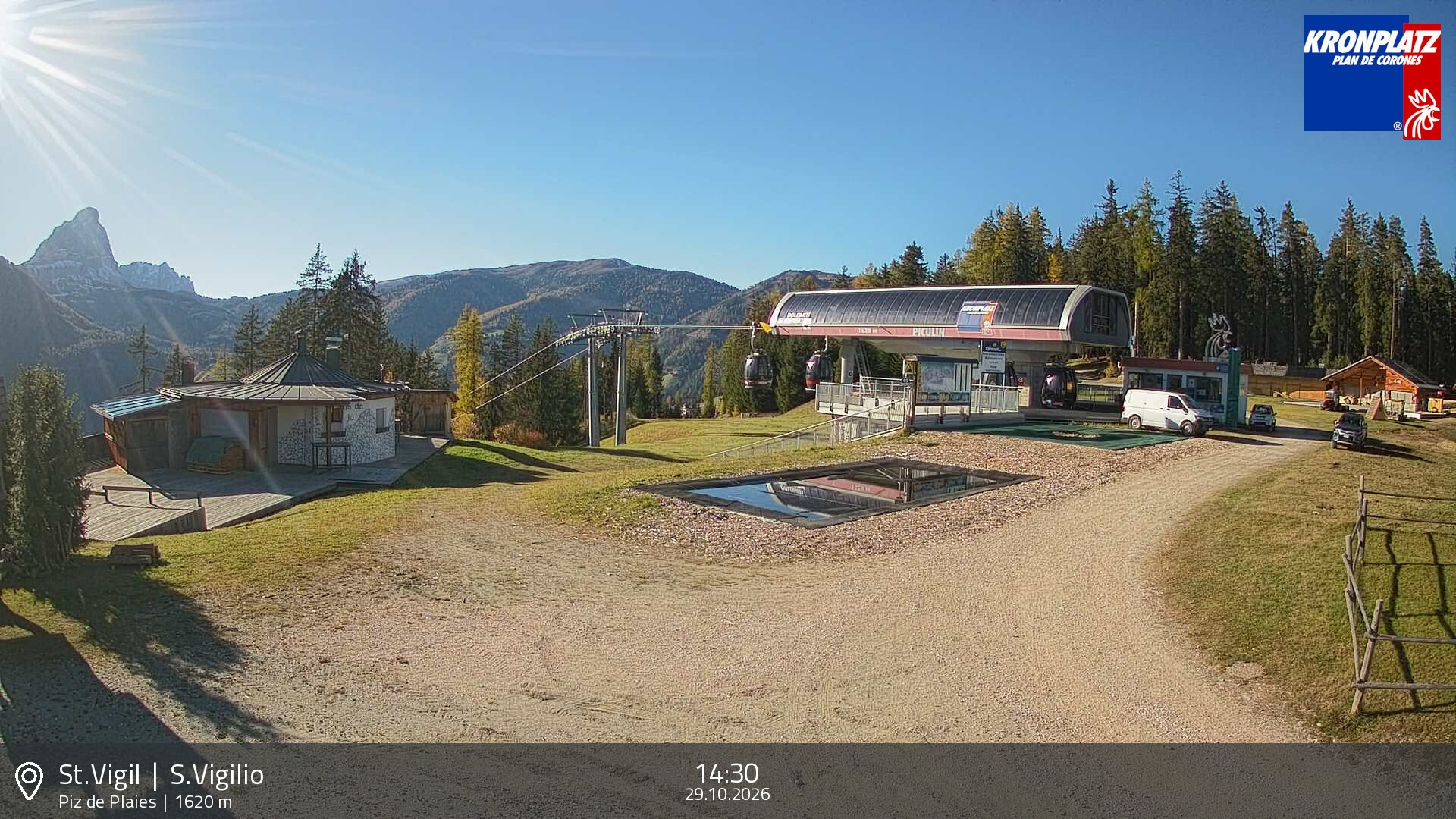 Archiv Foto Webcam Piz de Plaies, Kronplatz