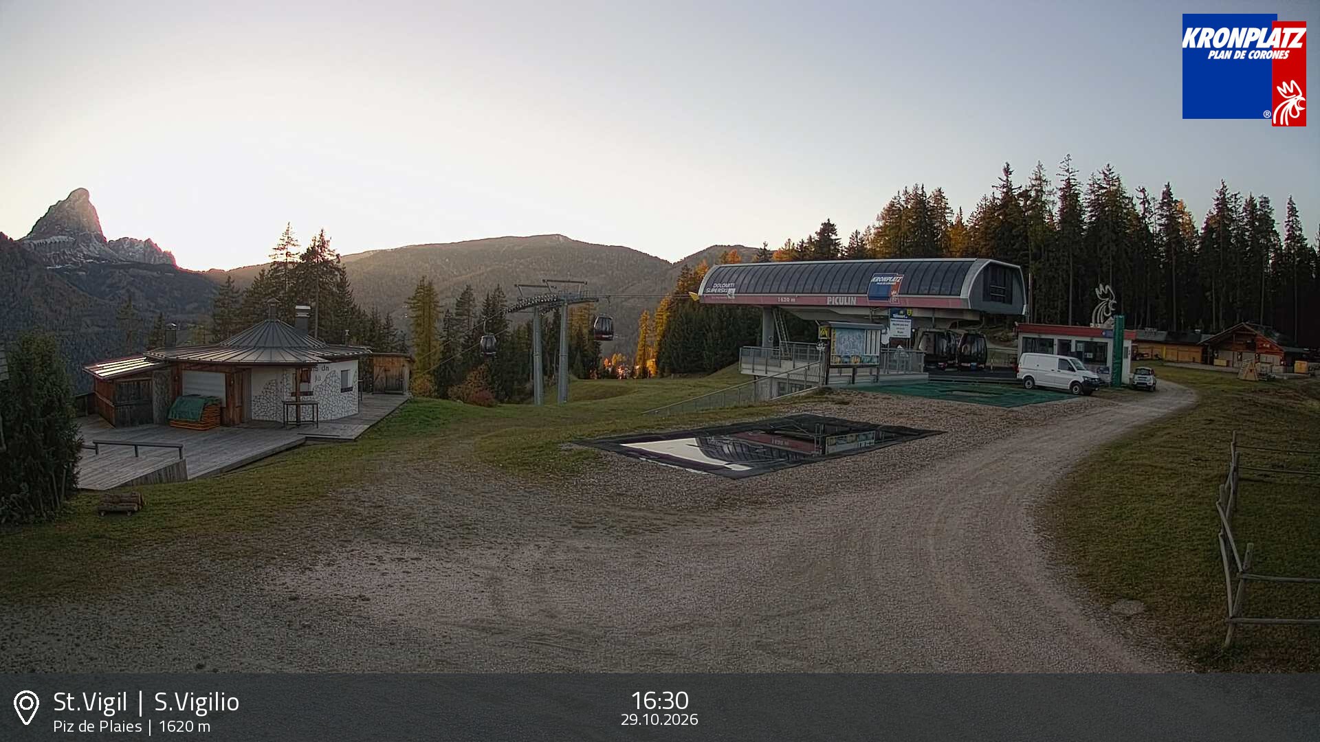 Archiv Foto Webcam Piz de Plaies, Kronplatz