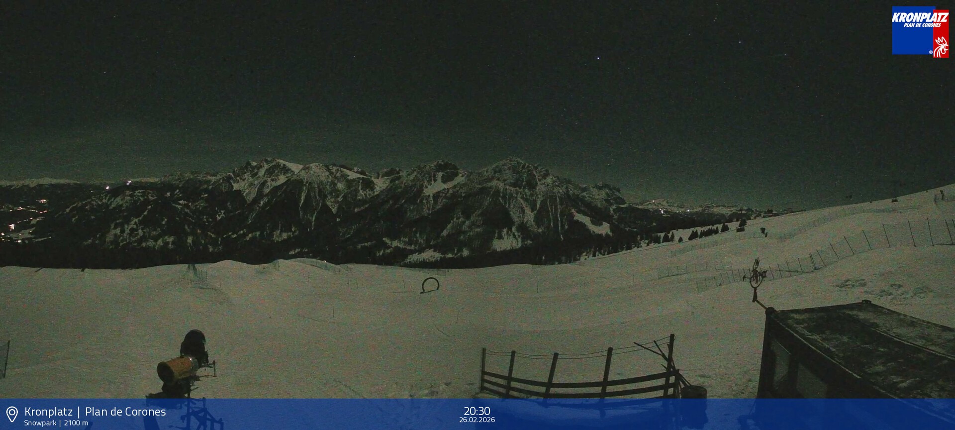 Archived image Webcam Mountain railways, Riscone