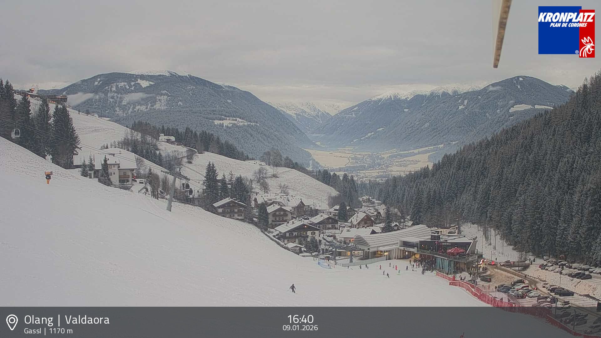 Archiv Foto Webcam Olang - Gassl, Ferienregion Kronplatz
