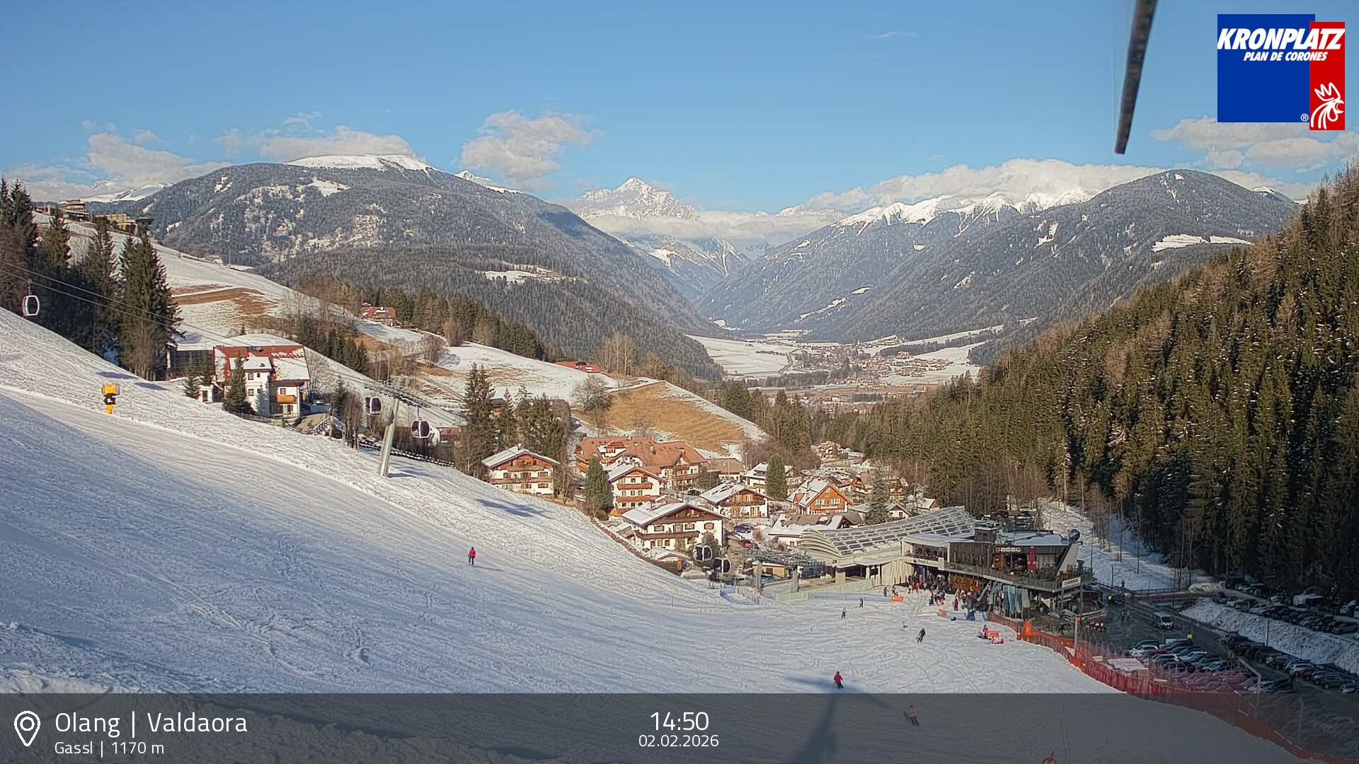 Archiv Foto Webcam Olang - Gassl, Ferienregion Kronplatz