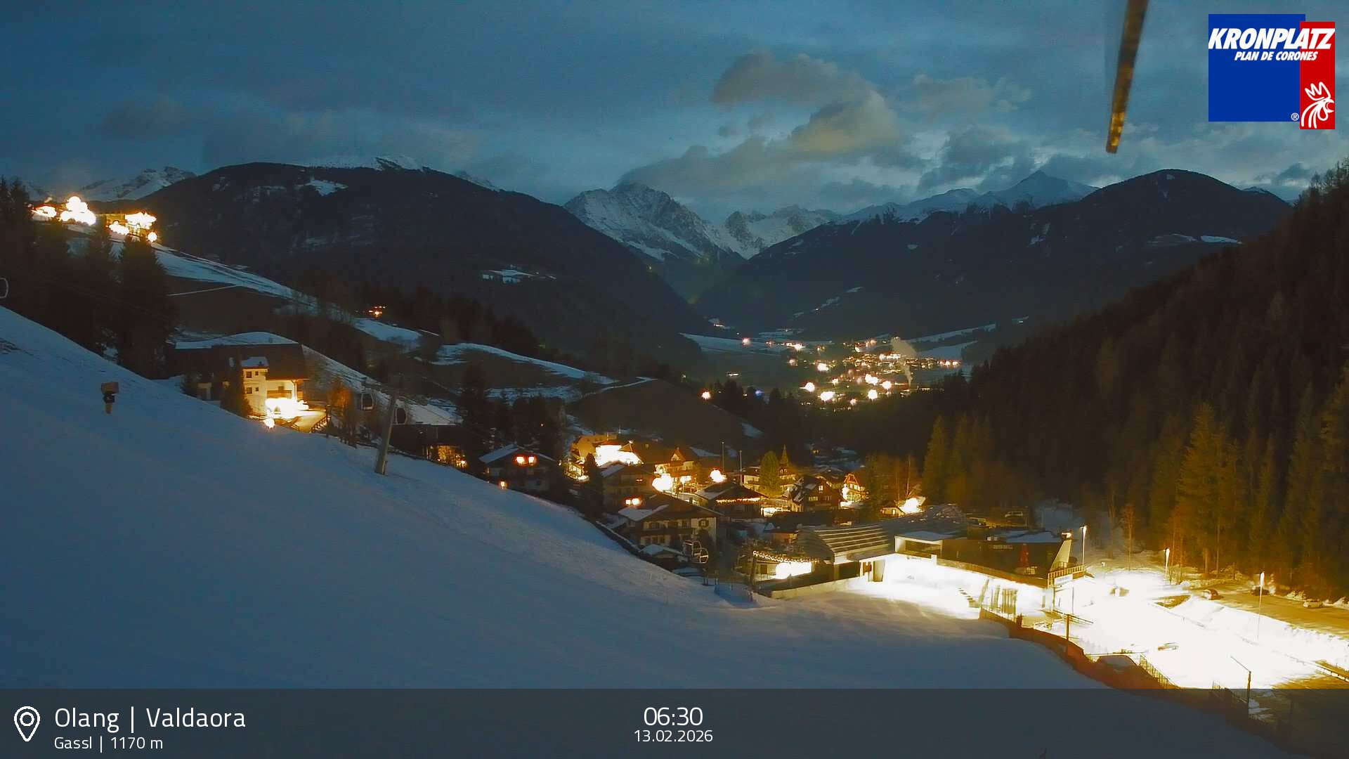 Archiv Foto Webcam Olang - Gassl, Ferienregion Kronplatz