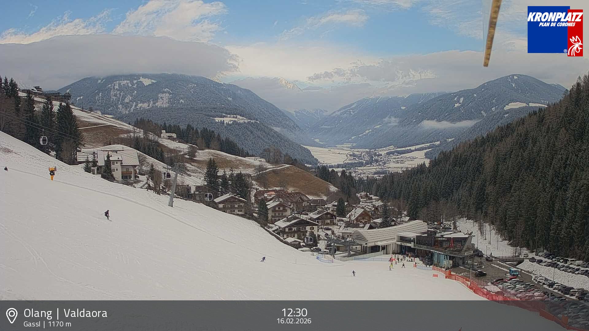 Archiv Foto Webcam Olang - Gassl, Ferienregion Kronplatz