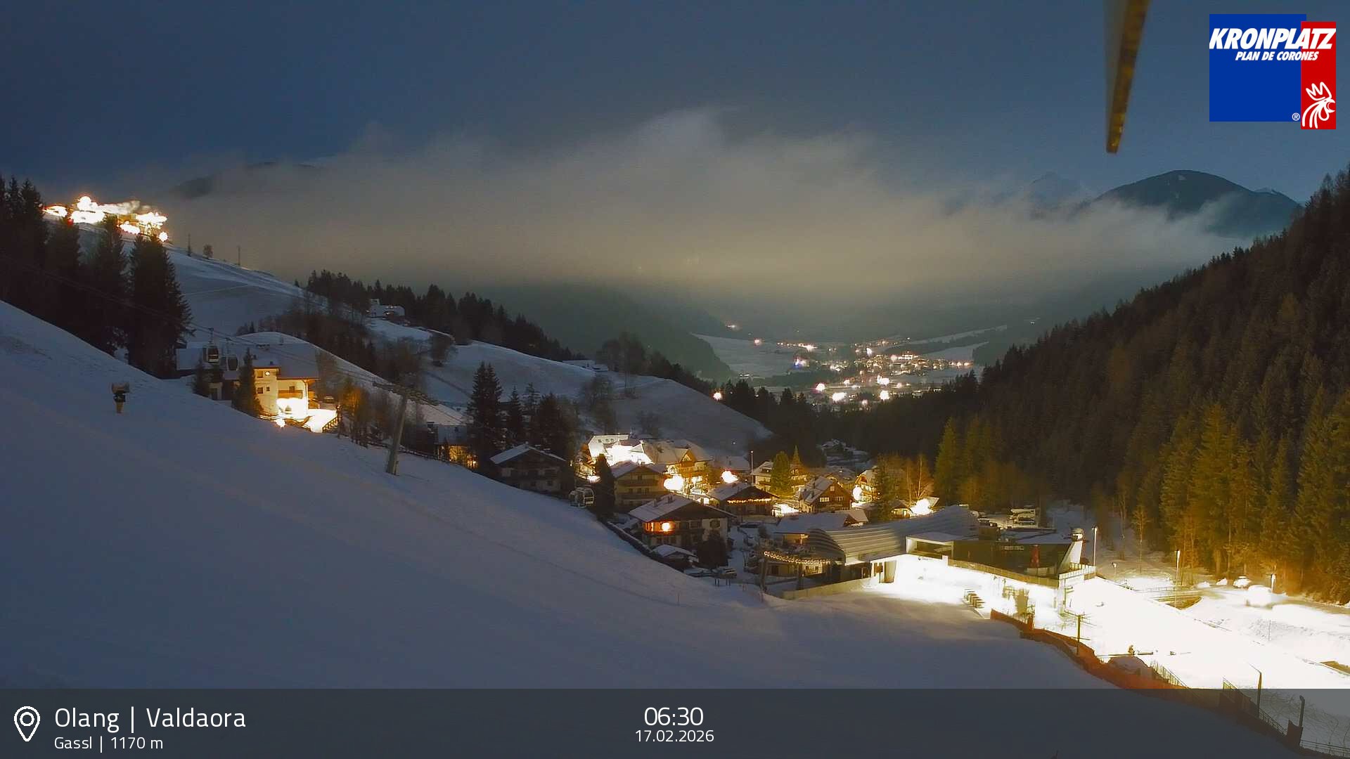 Archiv Foto Webcam Olang - Gassl, Ferienregion Kronplatz