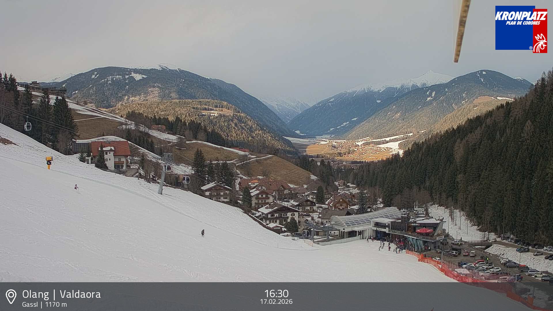 Archiv Foto Webcam Olang - Gassl, Ferienregion Kronplatz