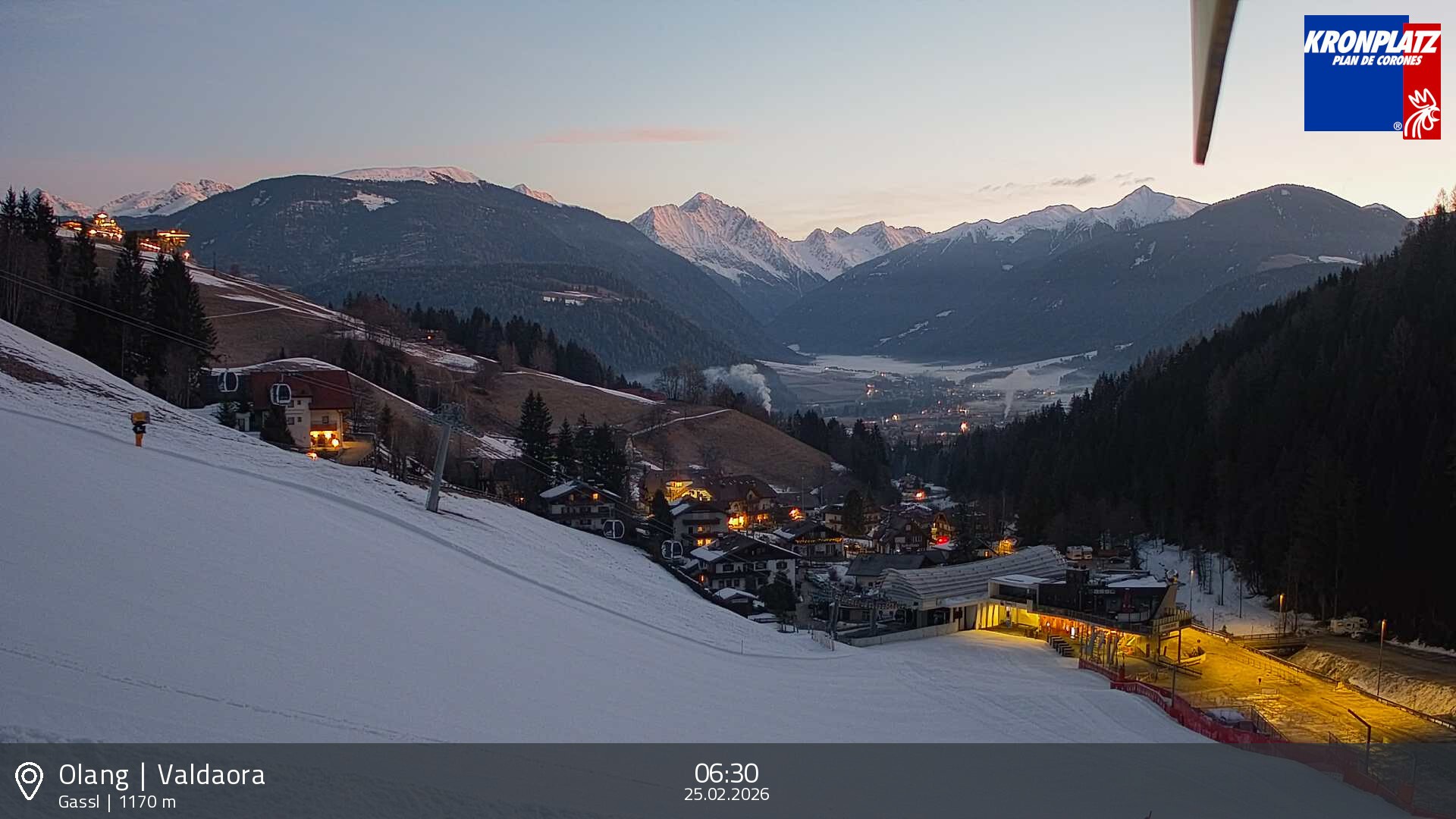 Archiv Foto Webcam Olang - Gassl, Ferienregion Kronplatz