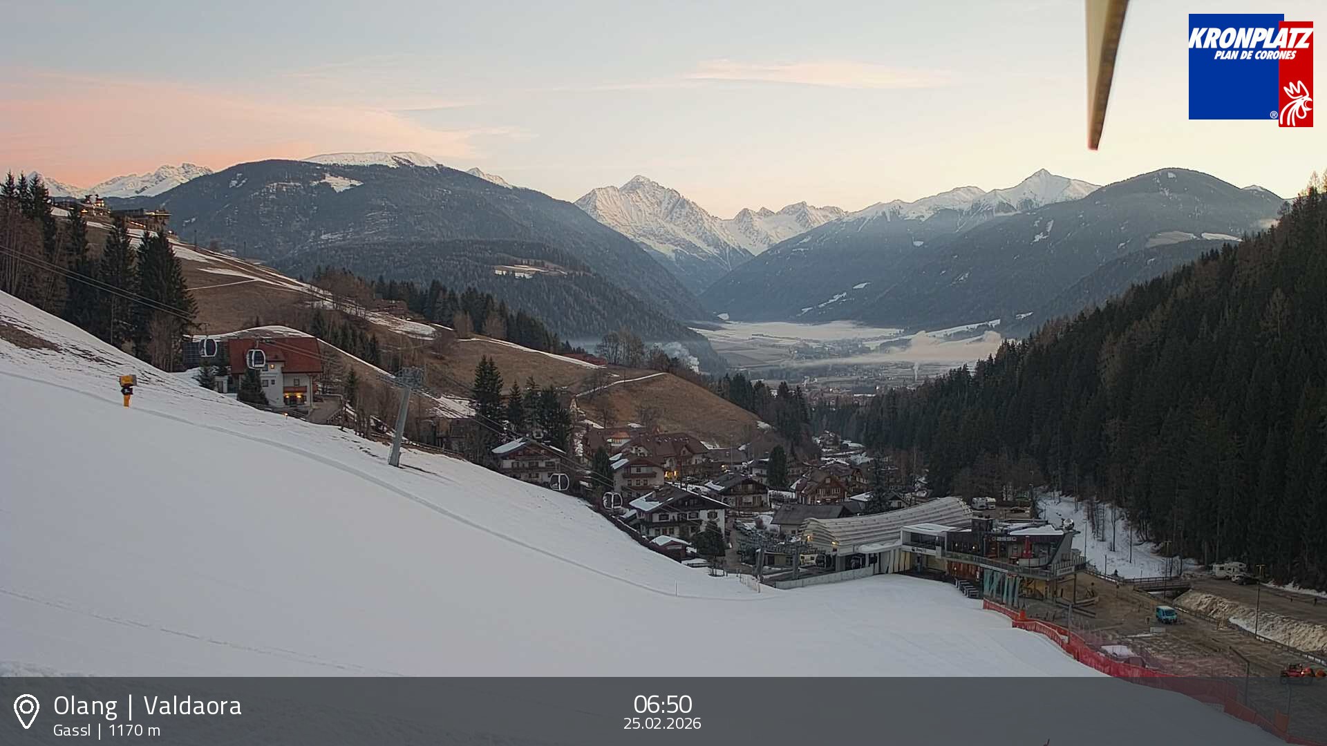 Archiv Foto Webcam Olang - Gassl, Ferienregion Kronplatz