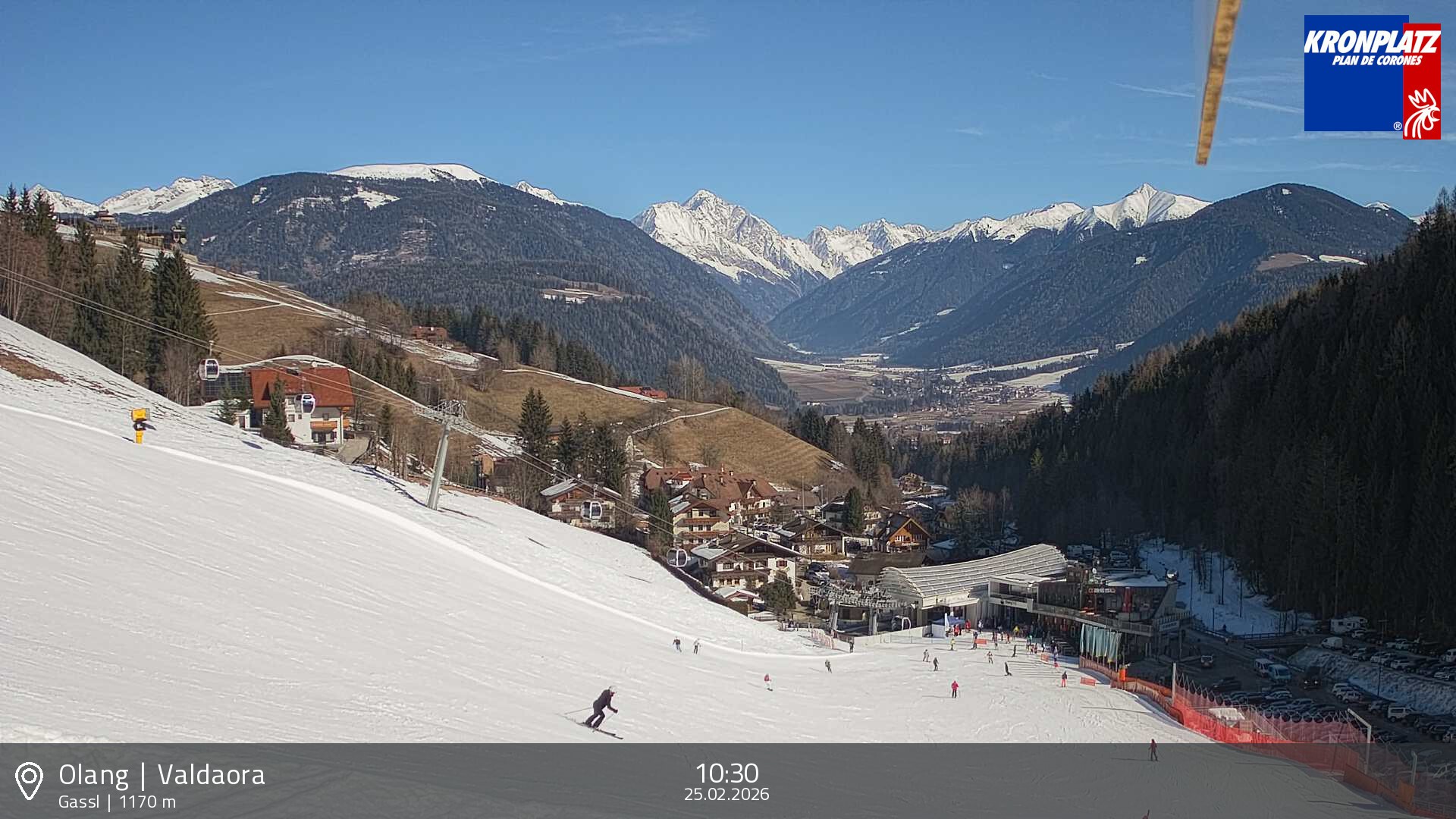 Archiv Foto Webcam Olang - Gassl, Ferienregion Kronplatz