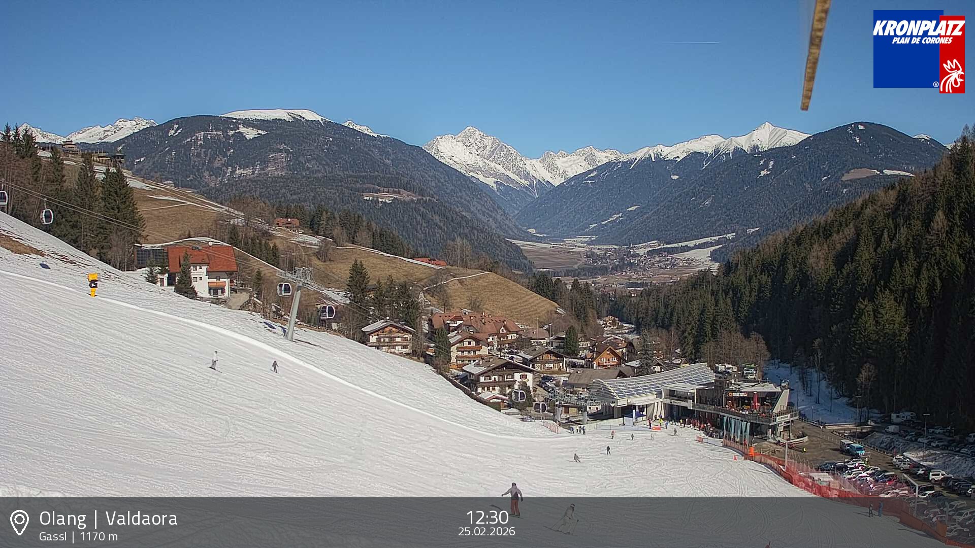 Archiv Foto Webcam Olang - Gassl, Ferienregion Kronplatz