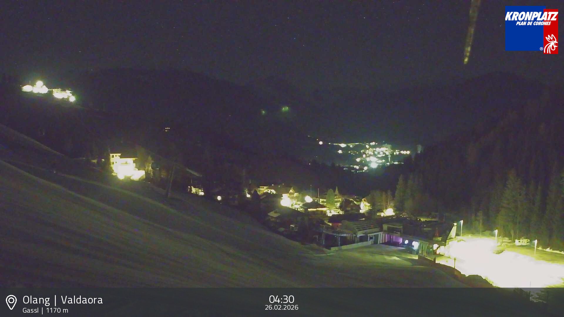 Archived image Webcam Base station Gassl, Plan de Corones