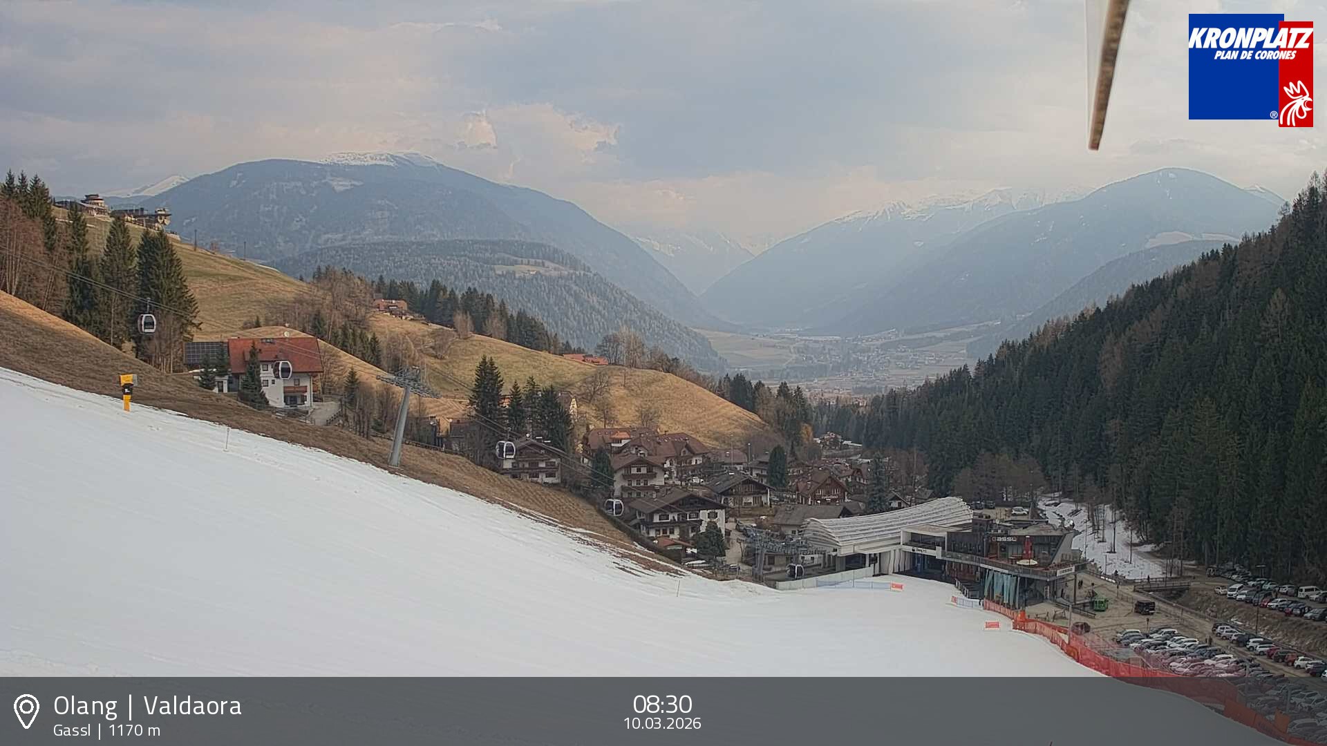 Archiv Foto Webcam Olang - Gassl, Ferienregion Kronplatz