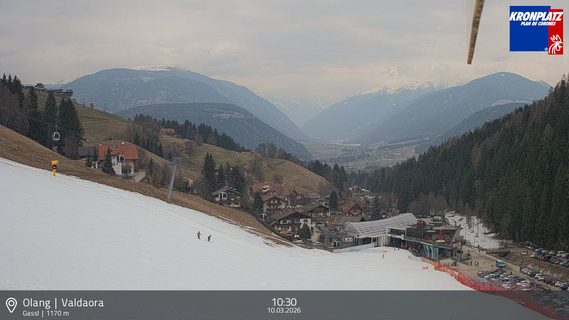 Archiv Foto Webcam Olang - Gassl, Ferienregion Kronplatz