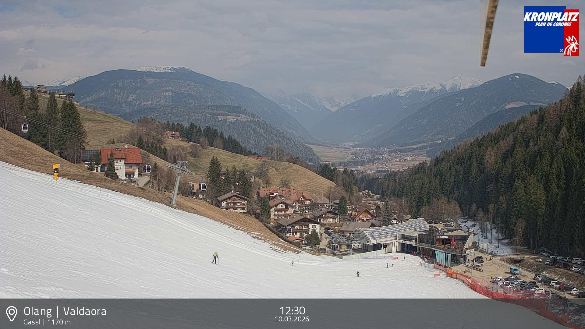 Archiv Foto Webcam Olang - Gassl, Ferienregion Kronplatz