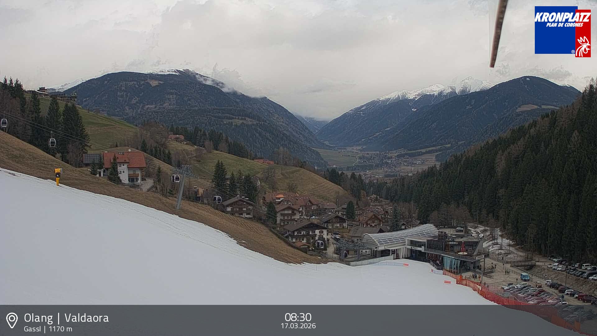 Archiv Foto Webcam Olang - Gassl, Ferienregion Kronplatz