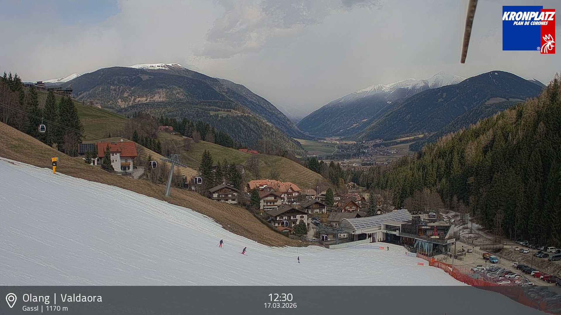 Archiv Foto Webcam Olang - Gassl, Ferienregion Kronplatz