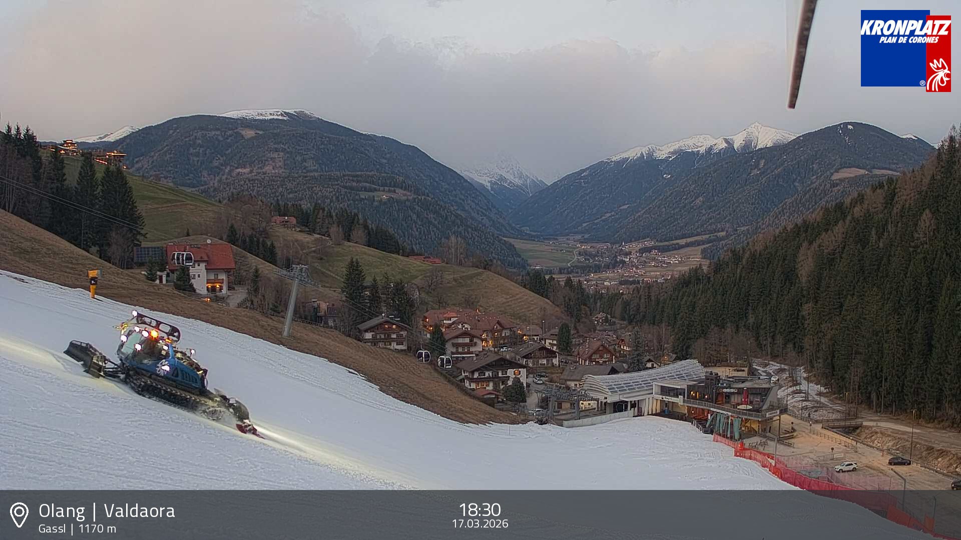 Archiv Foto Webcam Olang - Gassl, Ferienregion Kronplatz