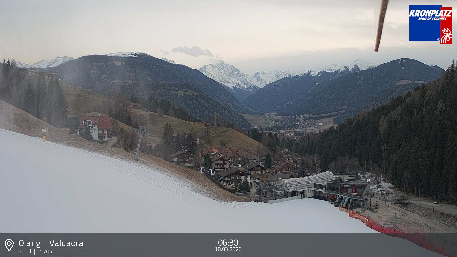 Archiv Foto Webcam Olang - Gassl, Ferienregion Kronplatz