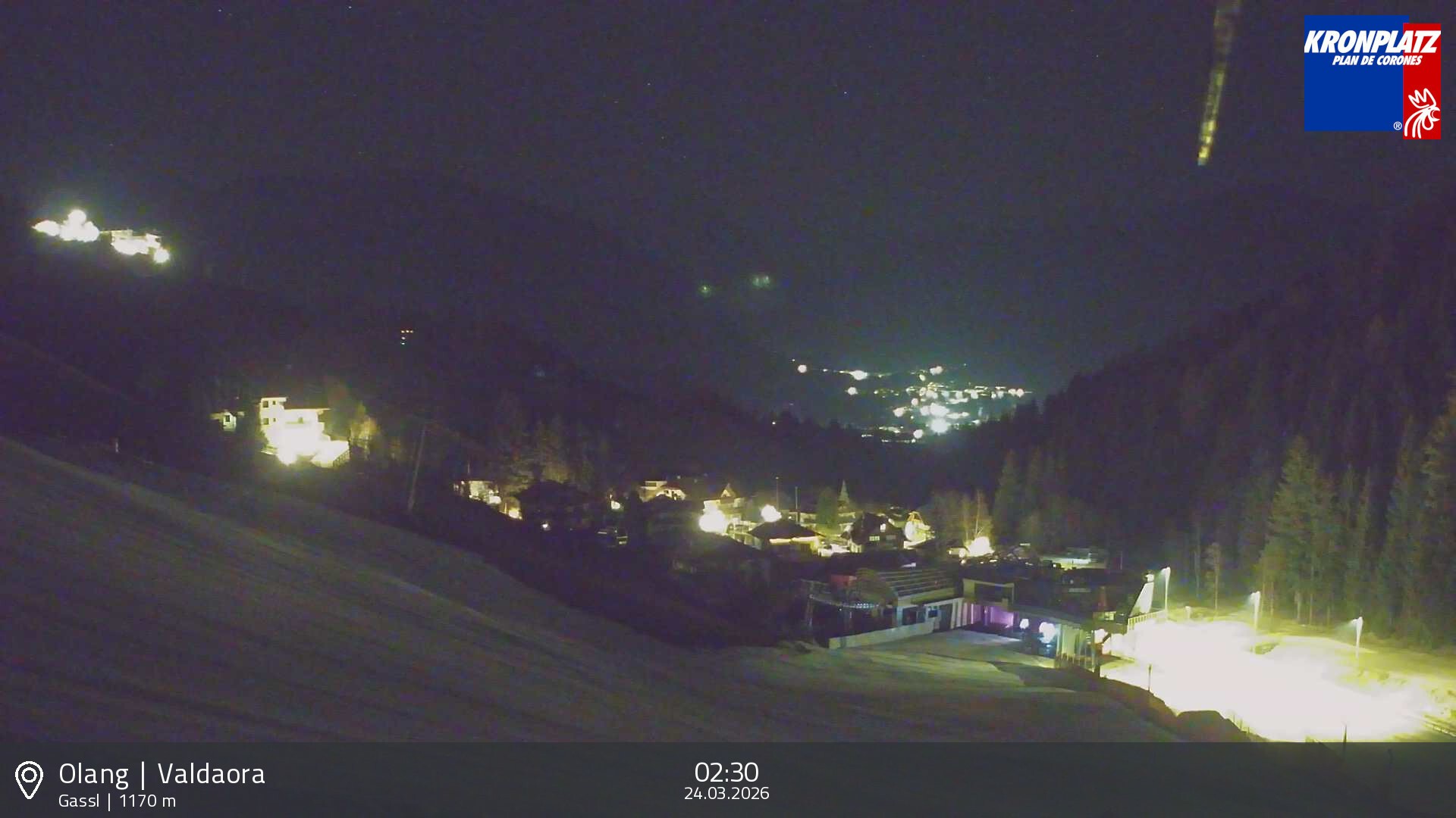 Archived image Webcam Base station Gassl, Plan de Corones