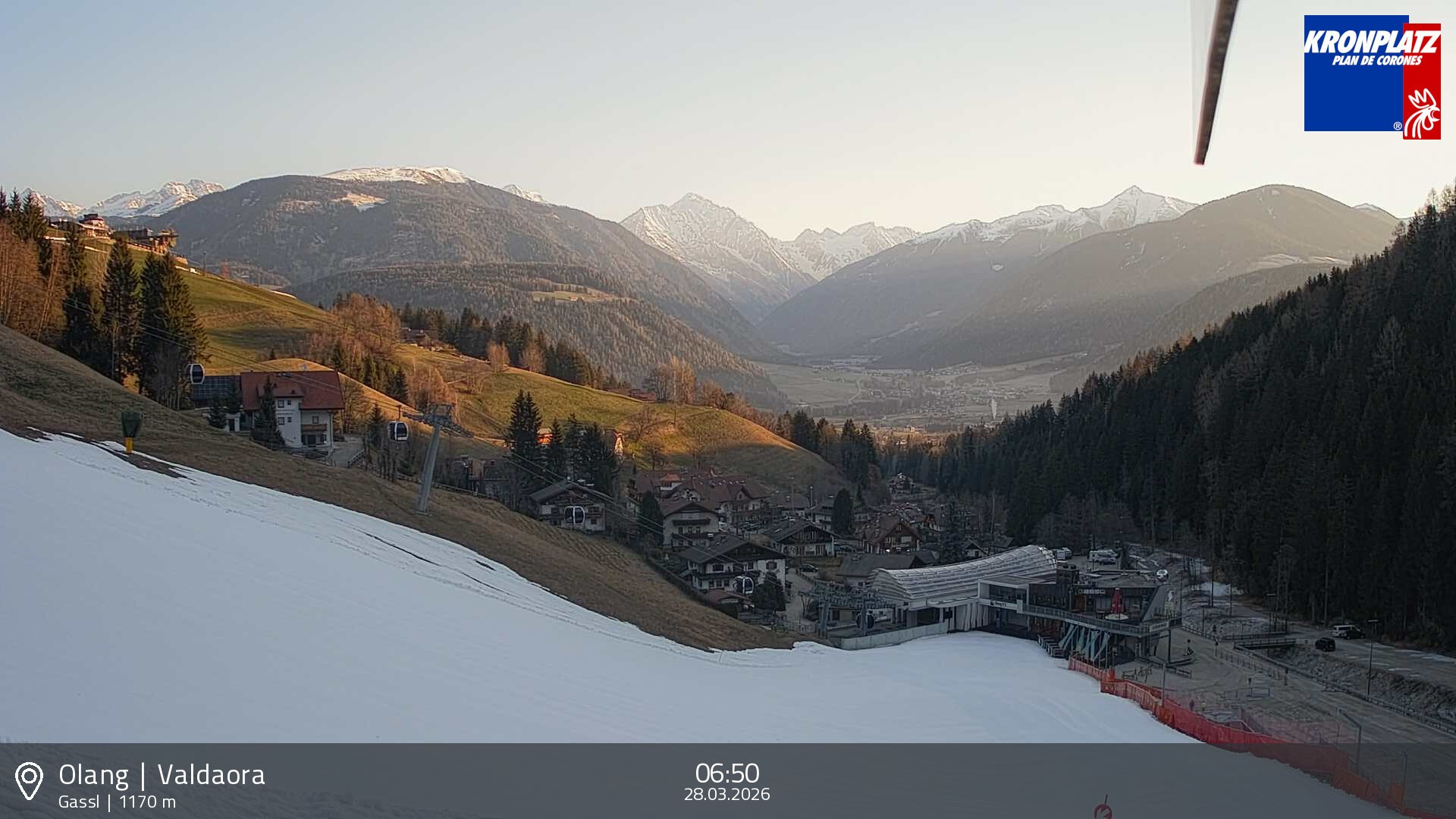 Archiv Foto Webcam Olang - Gassl, Ferienregion Kronplatz