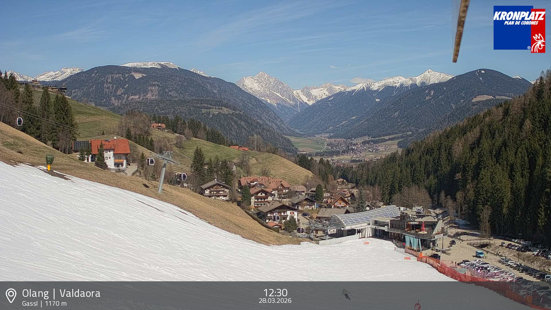 Archiv Foto Webcam Olang - Gassl, Ferienregion Kronplatz