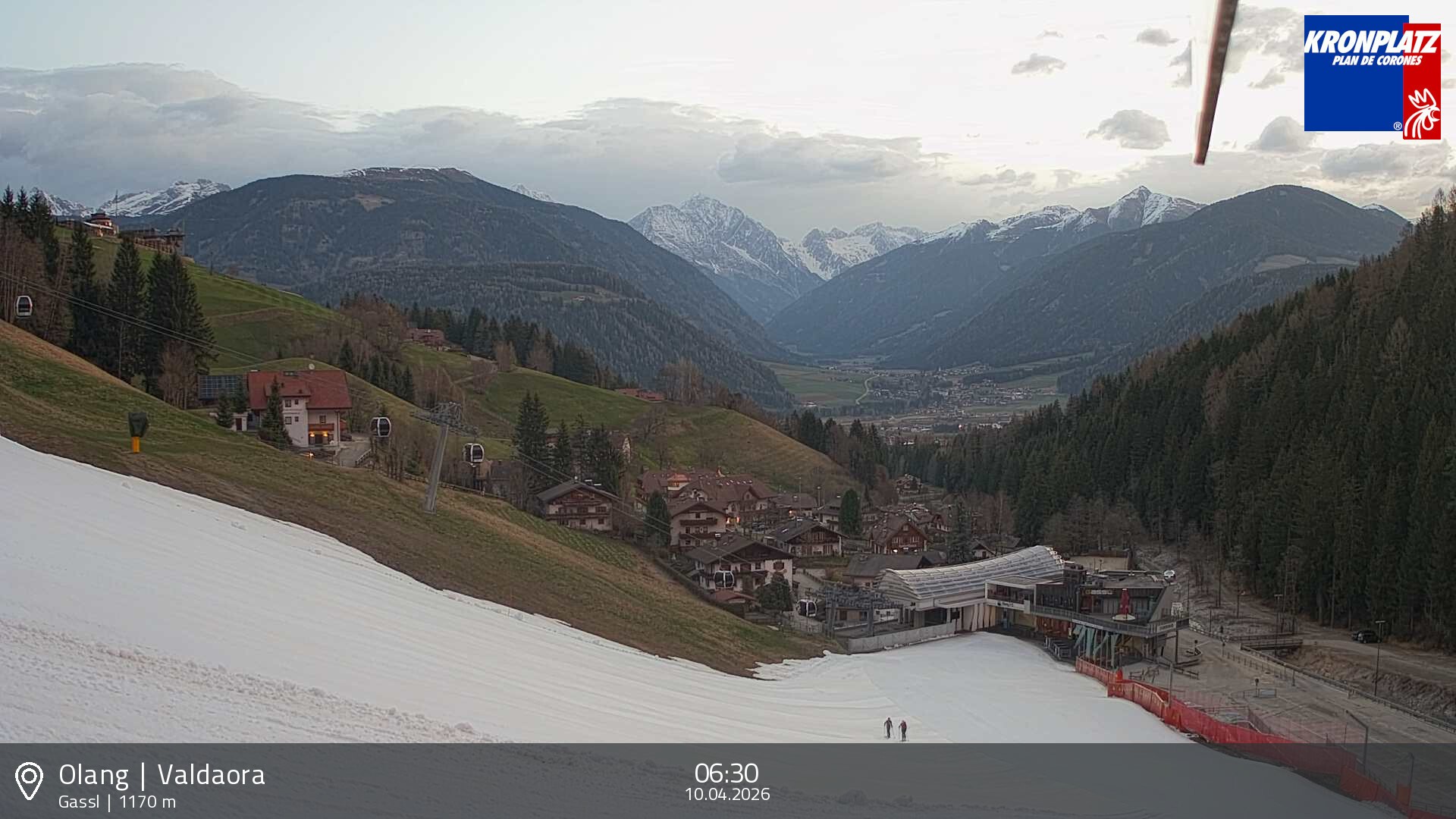 Archiv Foto Webcam Olang - Gassl, Ferienregion Kronplatz