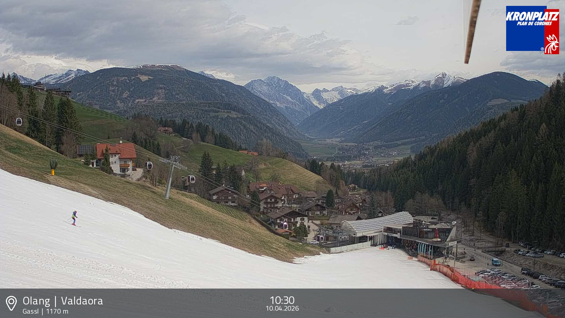 Archiv Foto Webcam Olang - Gassl, Ferienregion Kronplatz