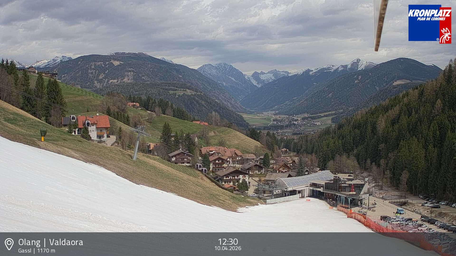 Archiv Foto Webcam Olang - Gassl, Ferienregion Kronplatz
