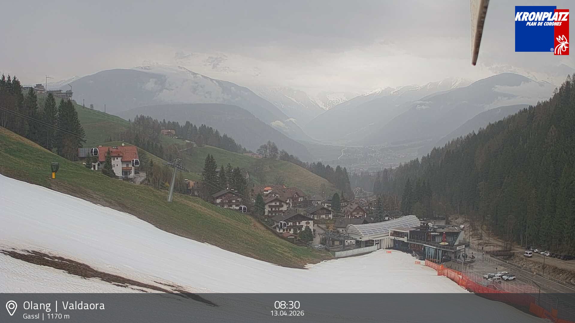 Archiv Foto Webcam Olang - Gassl, Ferienregion Kronplatz