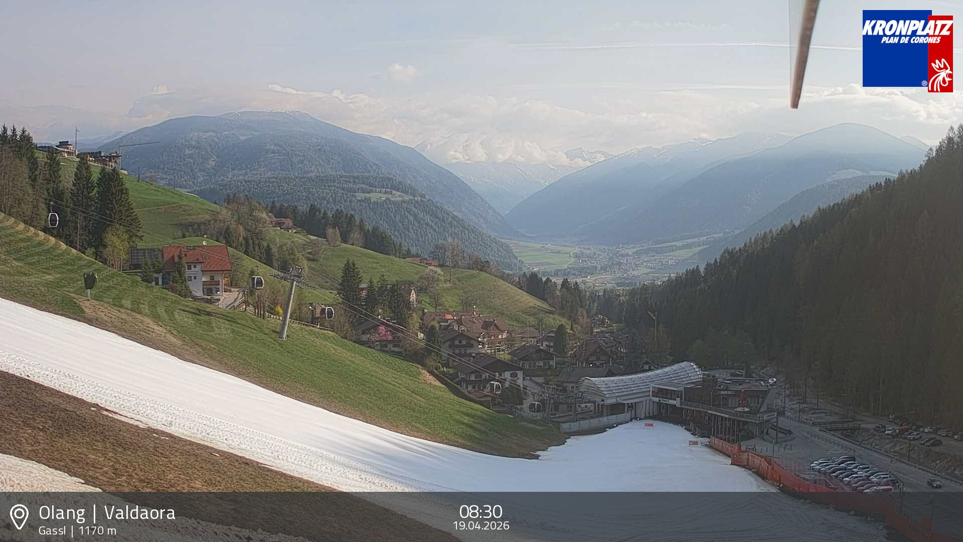 Archiv Foto Webcam Olang - Gassl, Ferienregion Kronplatz