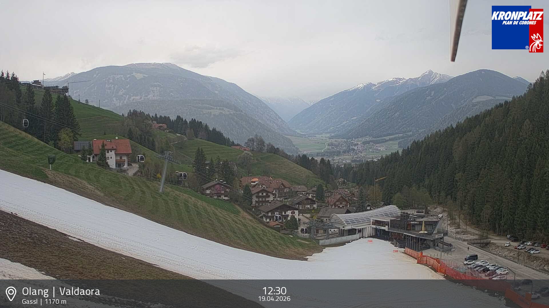 Archiv Foto Webcam Olang - Gassl, Ferienregion Kronplatz