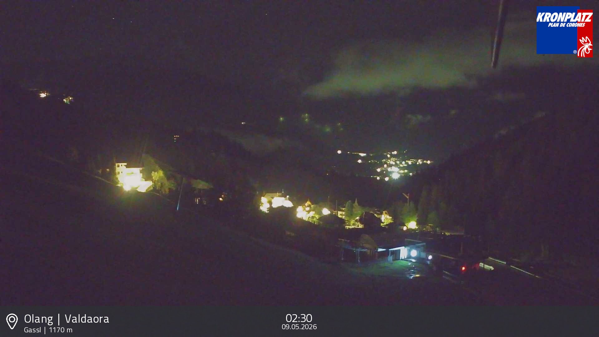 Archived image Webcam Base station Gassl, Plan de Corones