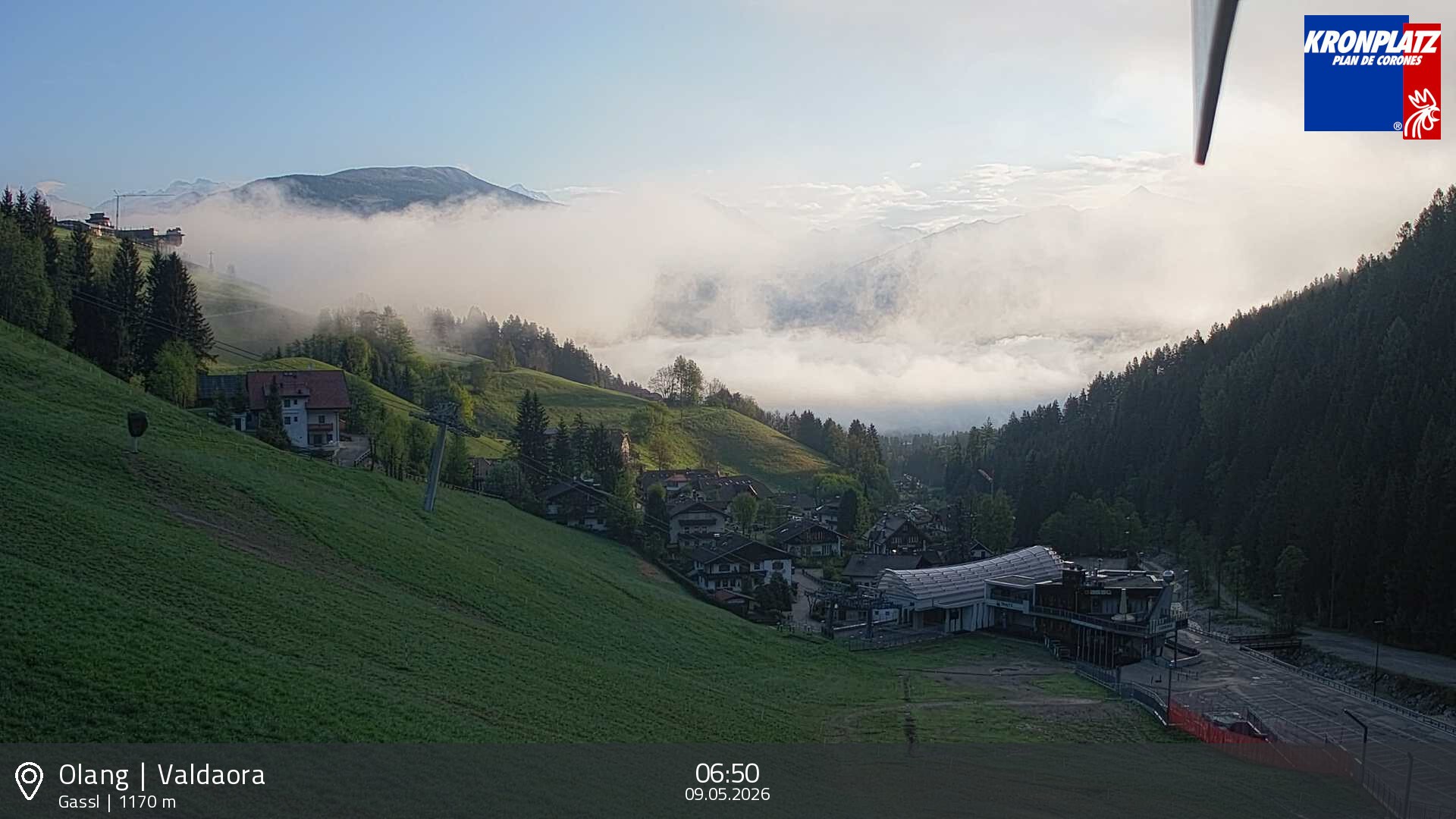 Archiv Foto Webcam Olang - Gassl, Ferienregion Kronplatz