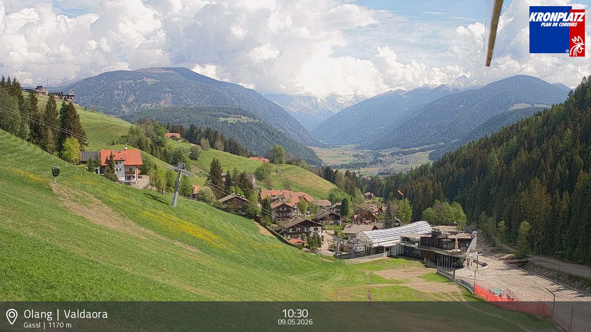 Archiv Foto Webcam Olang - Gassl, Ferienregion Kronplatz