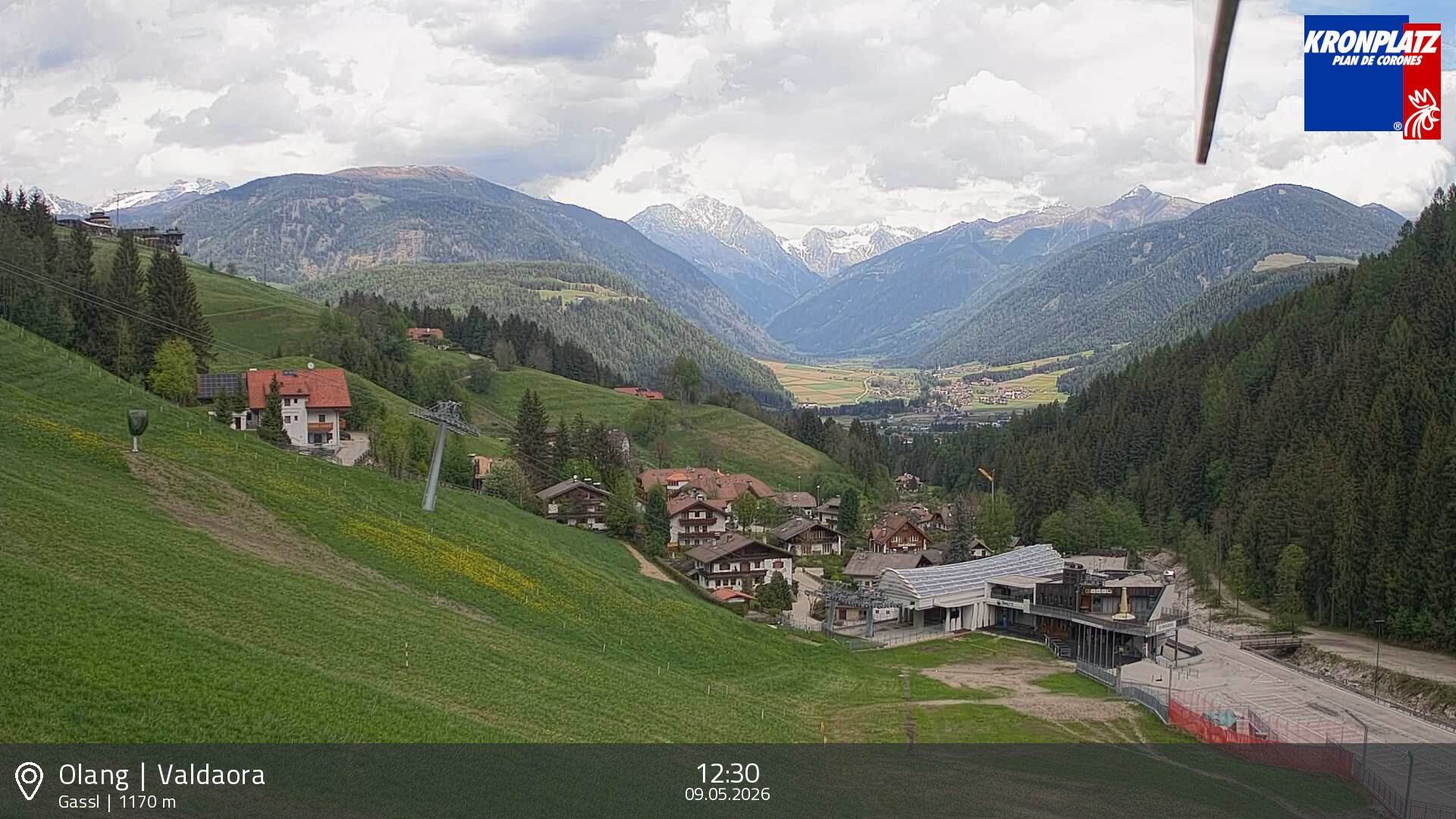 Archiv Foto Webcam Olang - Gassl, Ferienregion Kronplatz