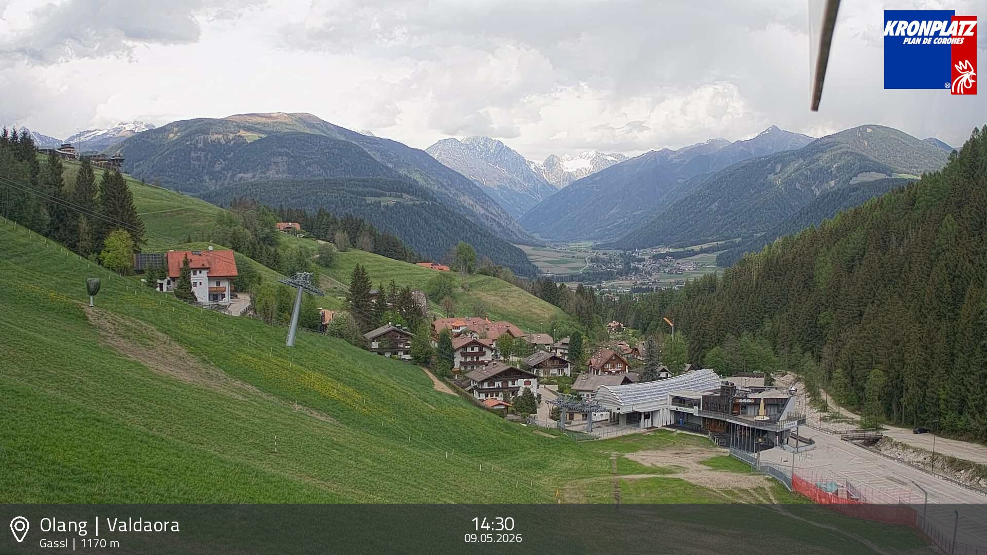 Archiv Foto Webcam Olang - Gassl, Ferienregion Kronplatz