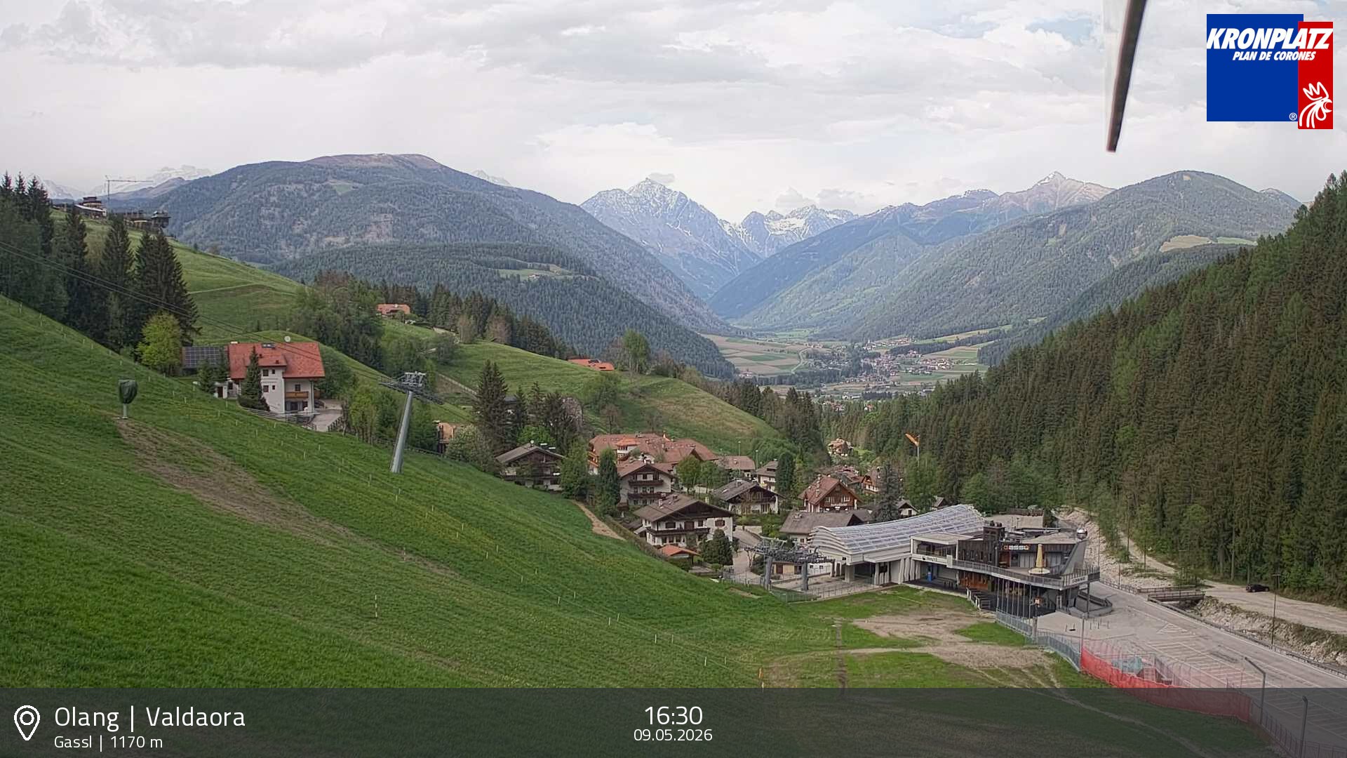 Archiv Foto Webcam Olang - Gassl, Ferienregion Kronplatz