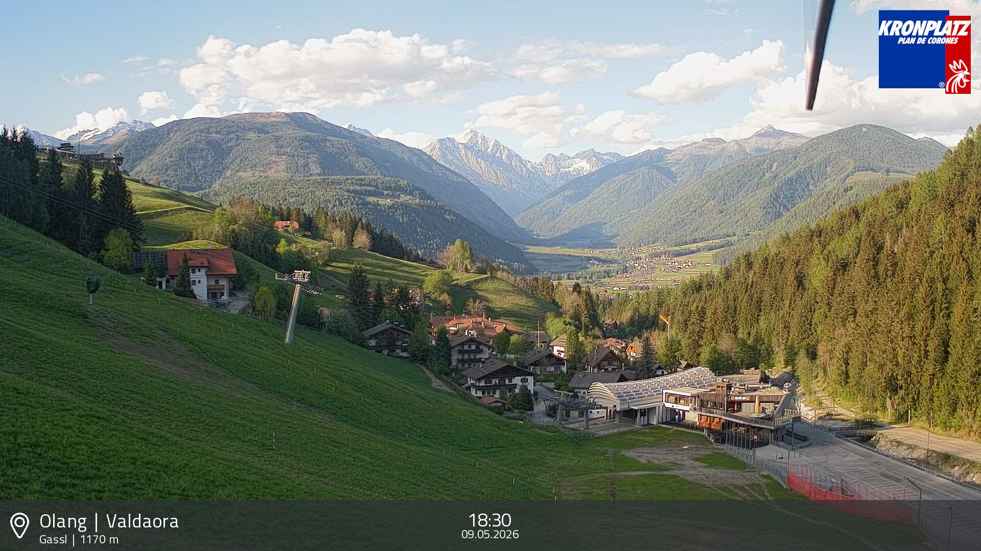 Archiv Foto Webcam Olang - Gassl, Ferienregion Kronplatz