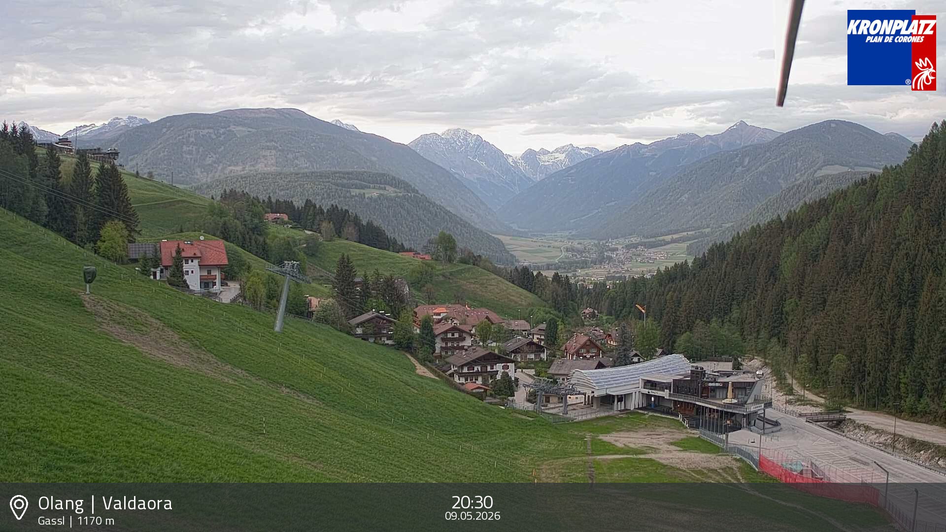 Archiv Foto Webcam Olang - Gassl, Ferienregion Kronplatz
