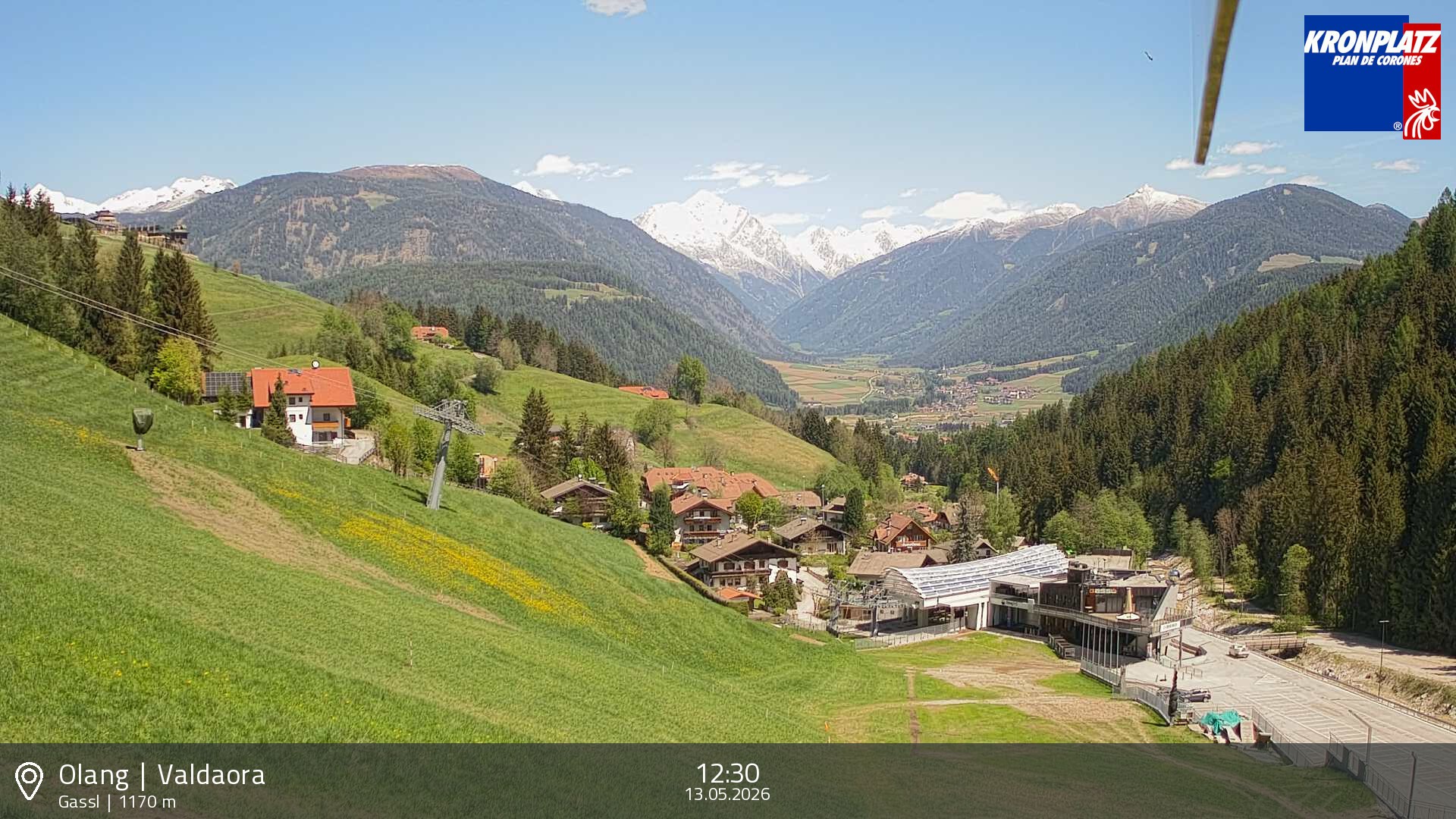 Archiv Foto Webcam Olang - Gassl, Ferienregion Kronplatz
