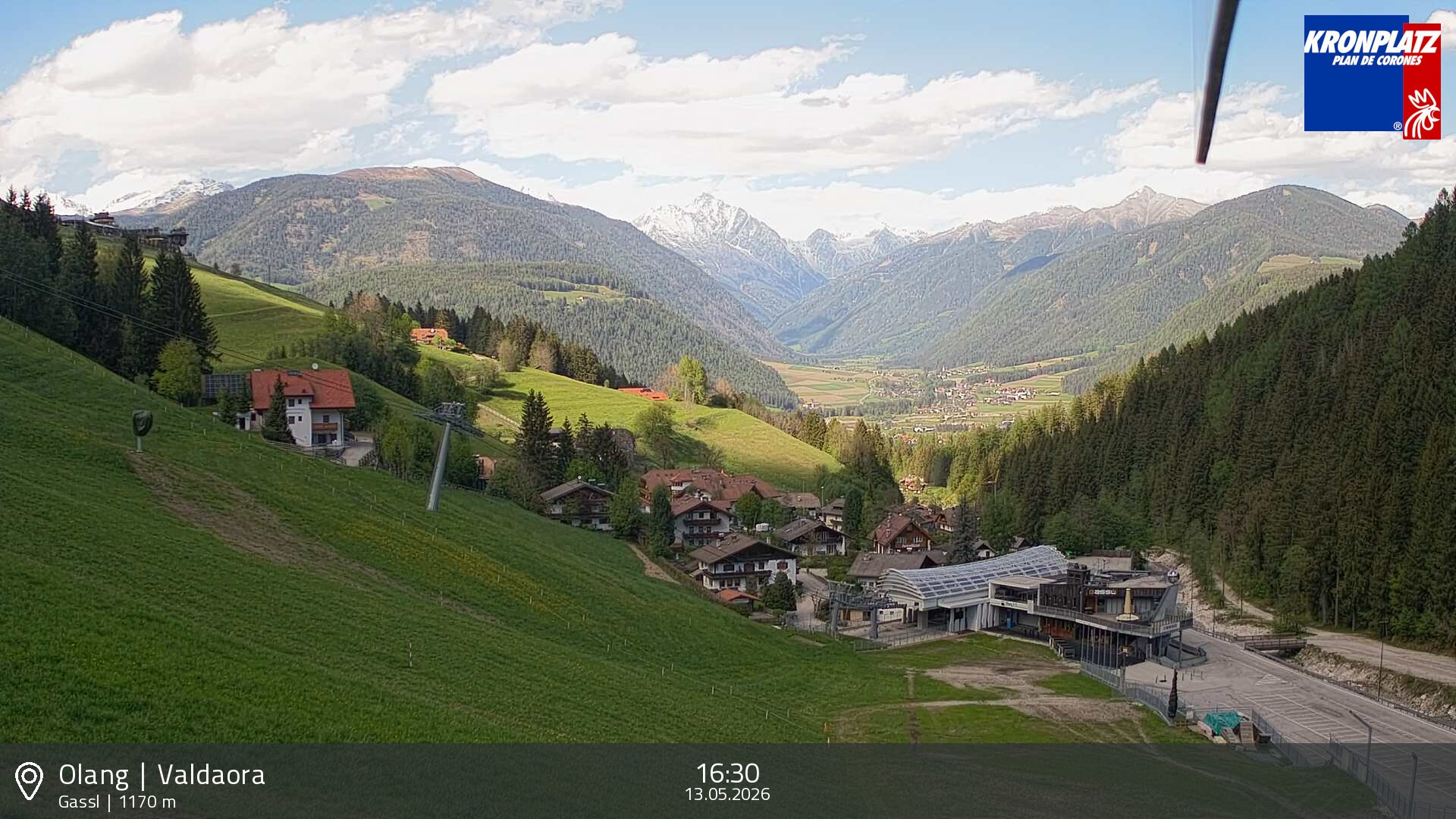 Archiv Foto Webcam Olang - Gassl, Ferienregion Kronplatz
