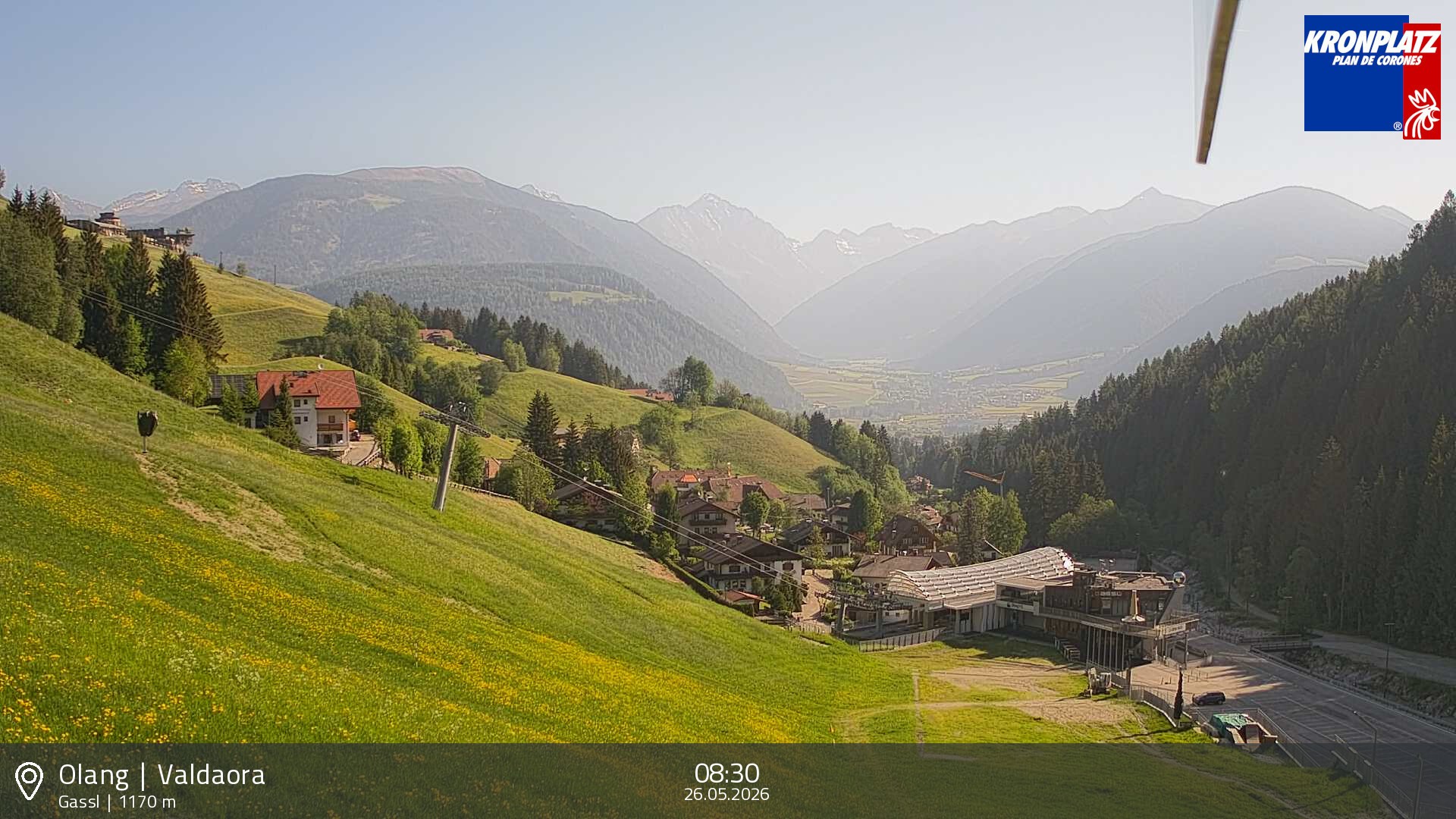 Archiv Foto Webcam Olang - Gassl, Ferienregion Kronplatz