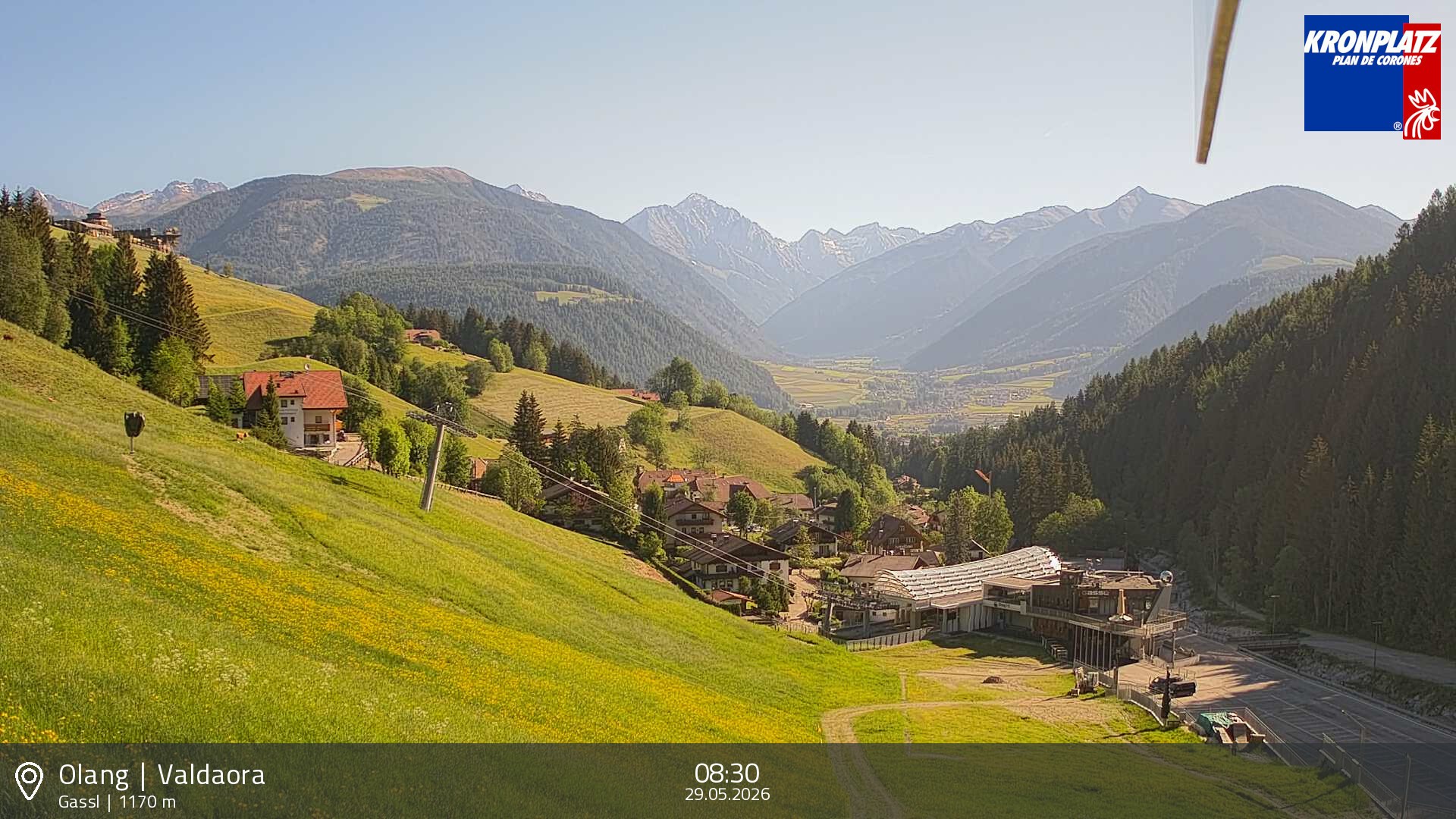 Archiv Foto Webcam Olang - Gassl, Ferienregion Kronplatz