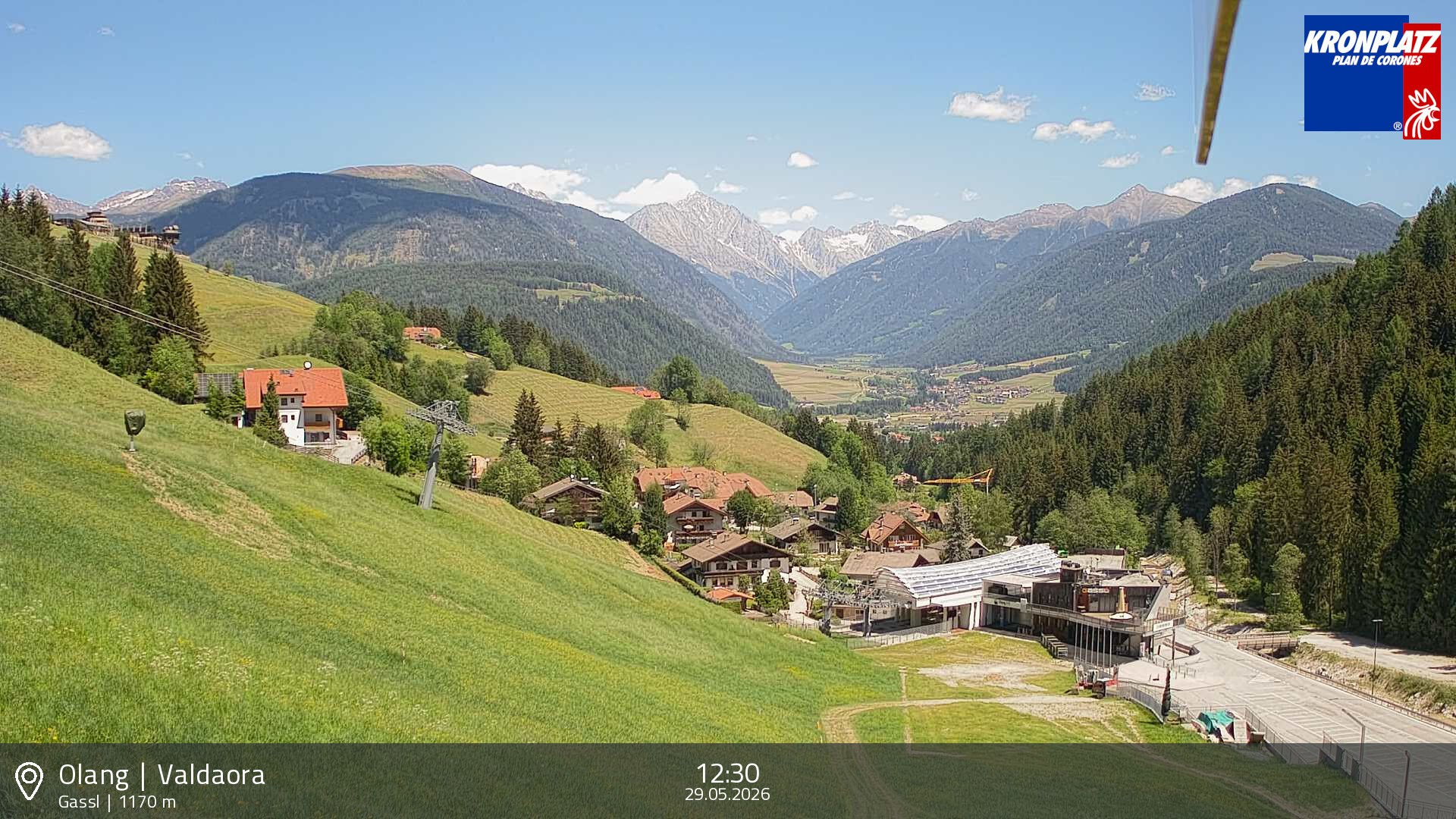 Archiv Foto Webcam Olang - Gassl, Ferienregion Kronplatz
